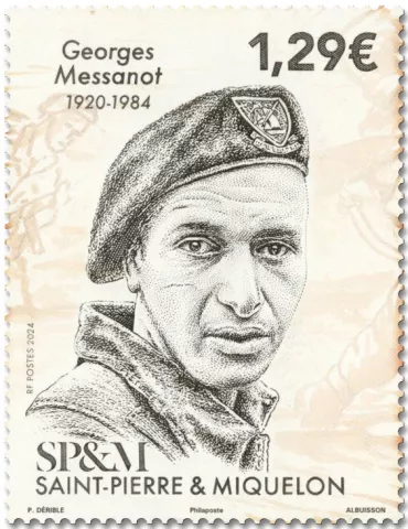 n° F1333 - Timbre Saint-Pierre et Miquelon Poste 2