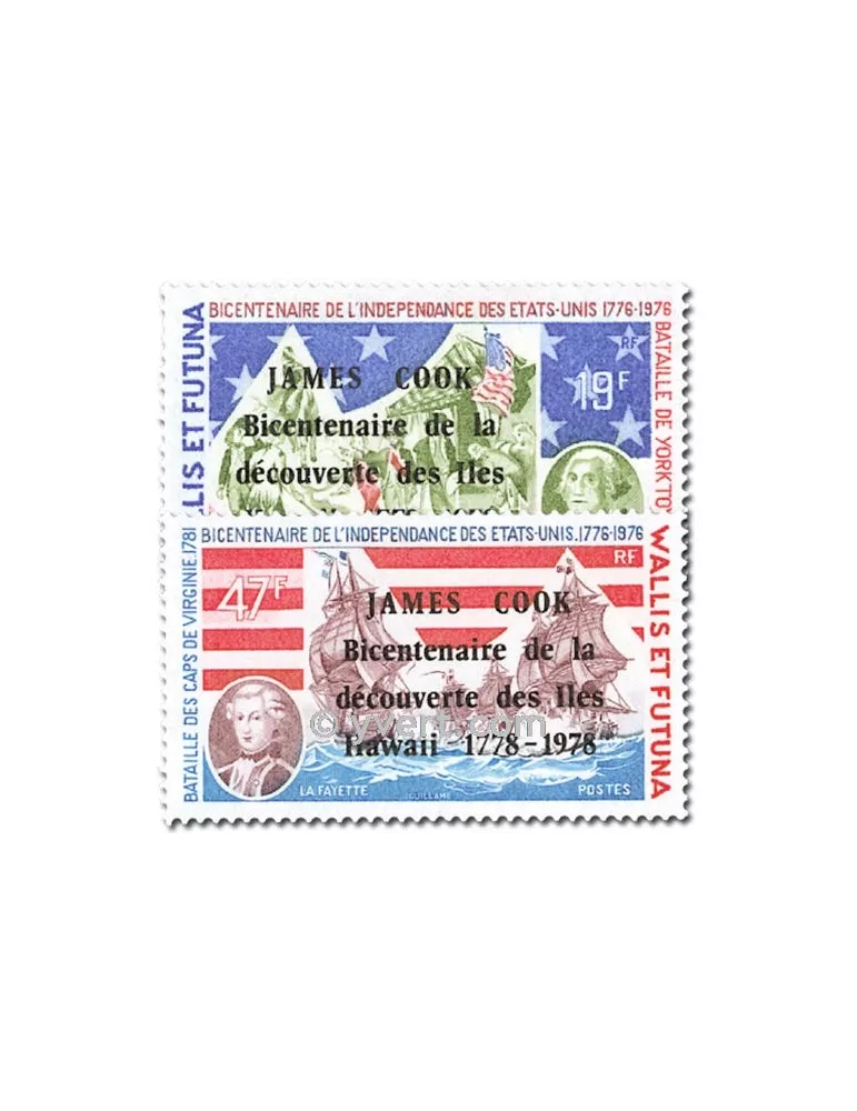 n° 208/209 - Timbre Wallis et Futuna Poste