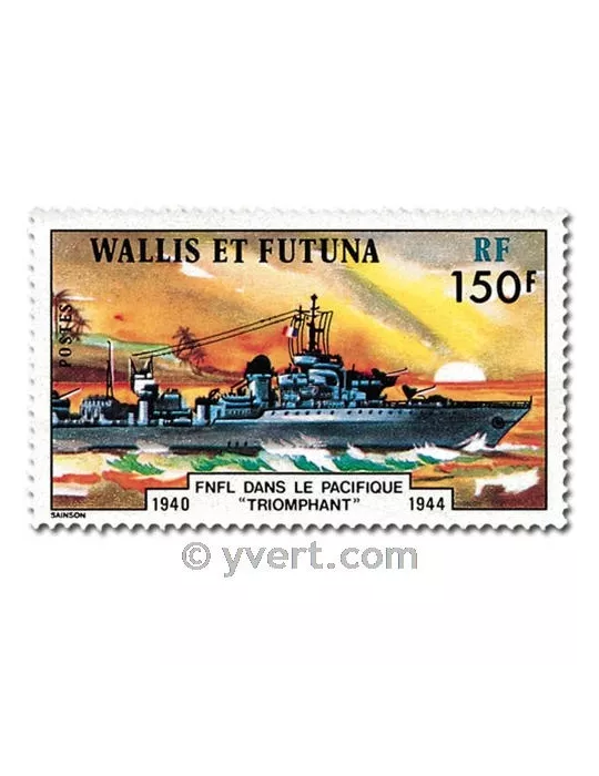 n° 210/212 - Timbre Wallis et Futuna Poste