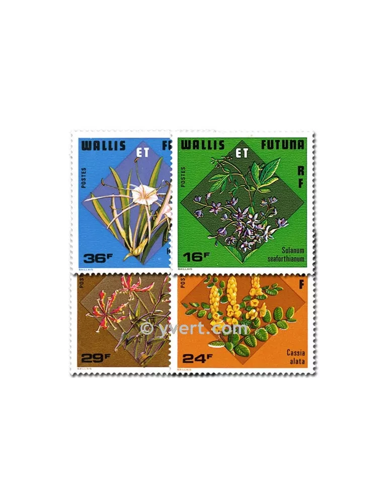 n° 213/216 - Timbre Wallis et Futuna Poste