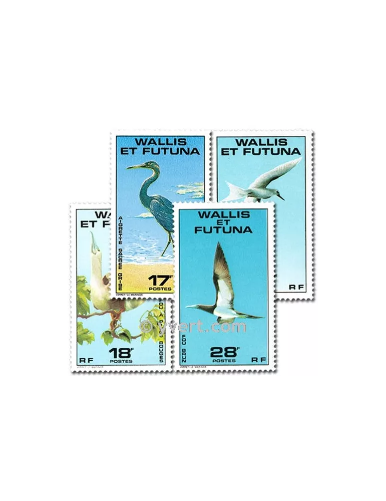 n° 217/220 - Timbre Wallis et Futuna Poste