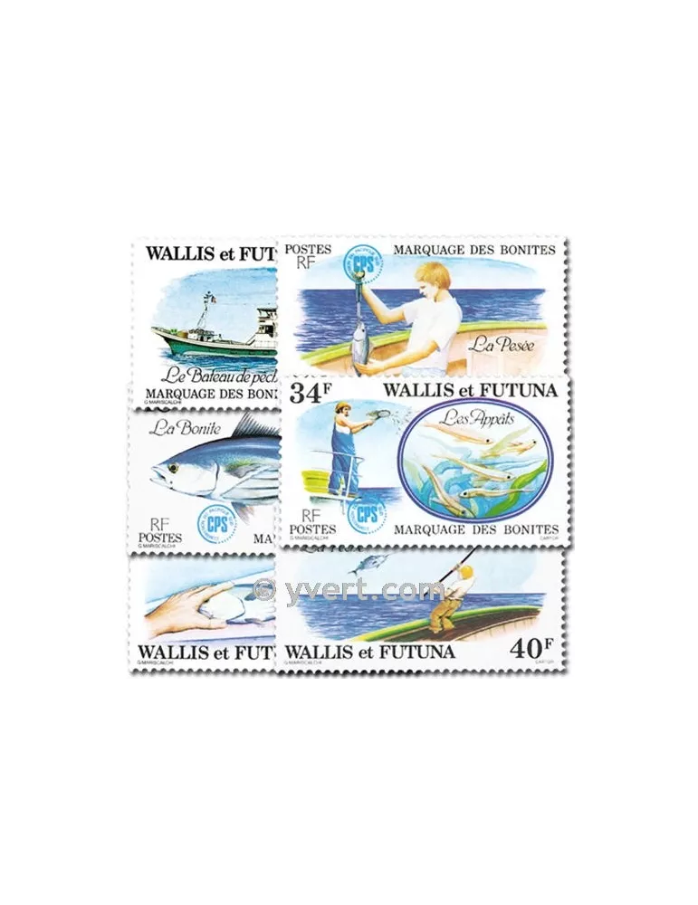 n° 226/231 - Timbre Wallis et Futuna Poste
