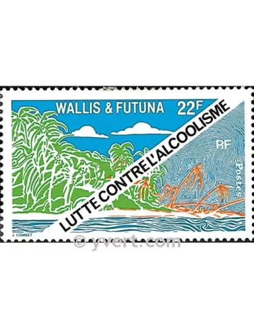 n° 237 - Timbre Wallis et Futuna Poste 2