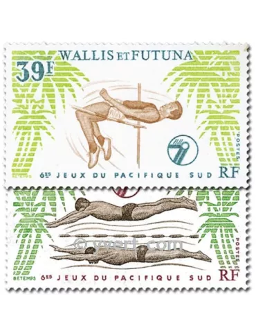 n° 243/244 - Timbre Wallis et Futuna Poste 2
