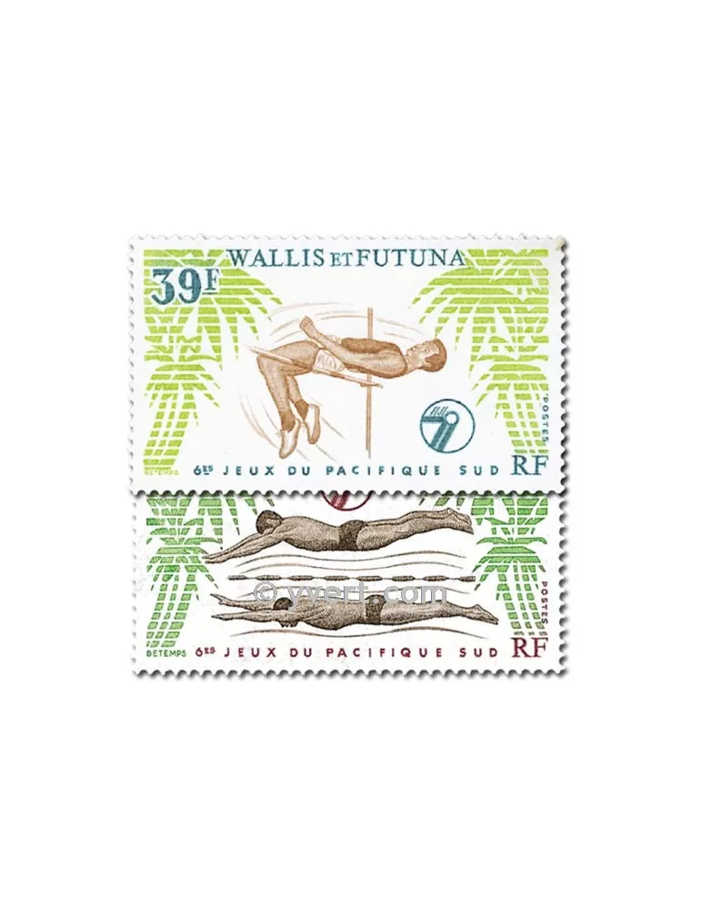n° 243/244 - Timbre Wallis et Futuna Poste