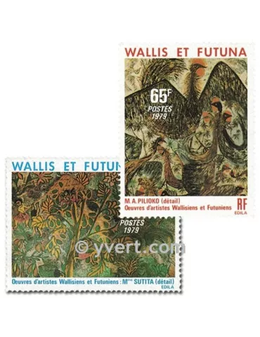 n° 245/247 - Timbre Wallis et Futuna Poste
