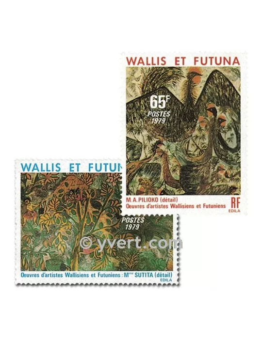 n° 245/247 - Timbre Wallis et Futuna Poste