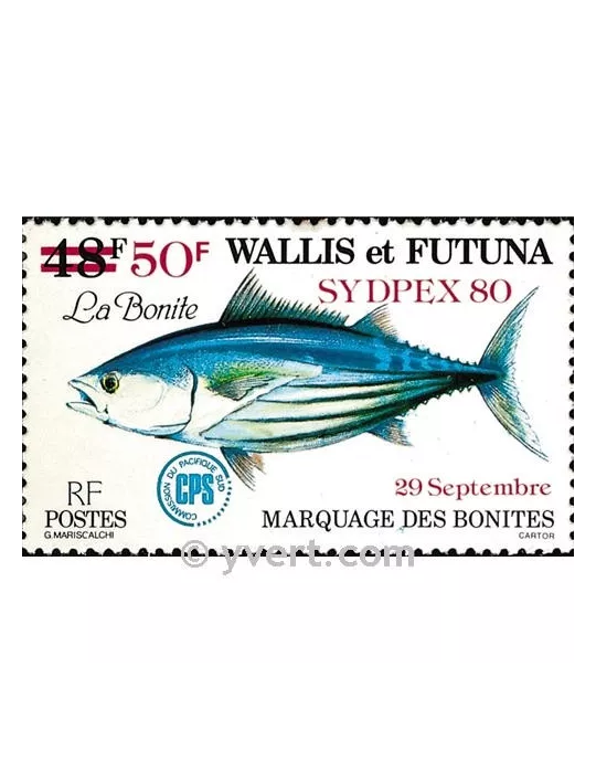 n° 264 - Timbre Wallis et Futuna Poste