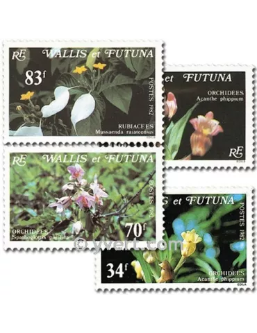 n° 286/289 - Timbre Wallis et Futuna Poste 2