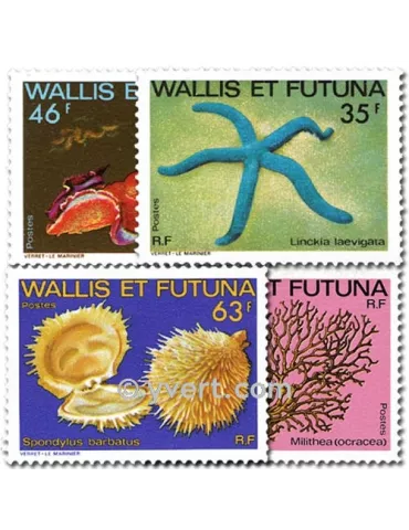 n° 297/300 - Timbre Wallis et Futuna Poste 2