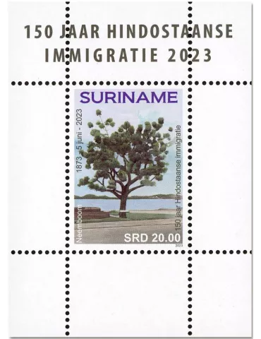 n° 202 - Timbre SURINAM Blocs et feuillets