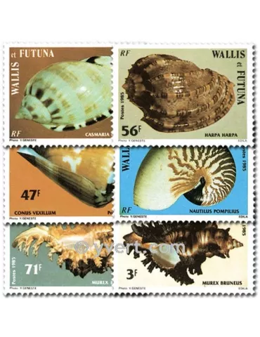 n° 323/328 - Timbre Wallis et Futuna Poste