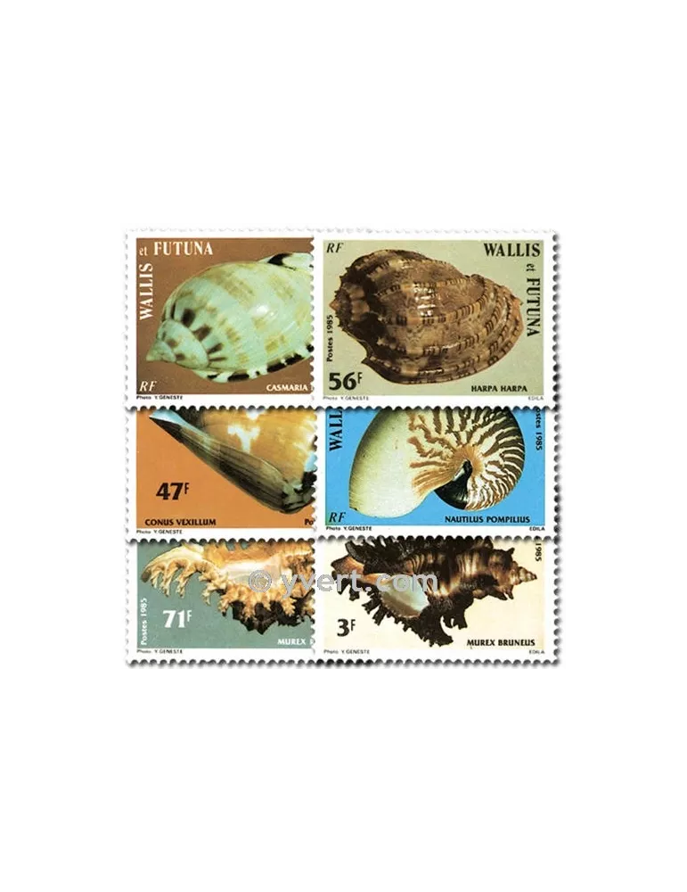n° 323/328 - Timbre Wallis et Futuna Poste