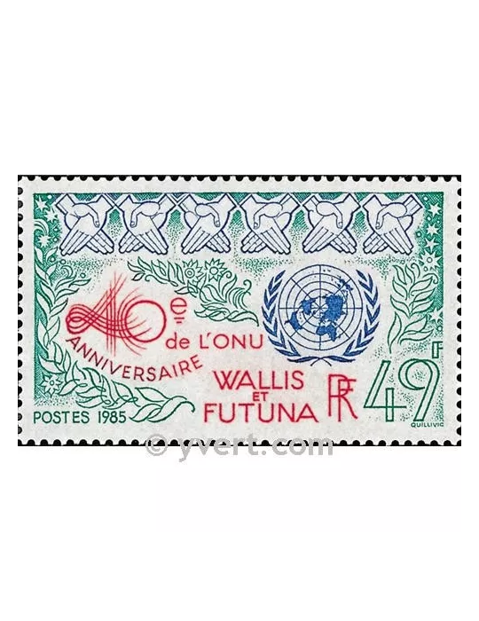 n° 332 - Timbre Wallis et Futuna Poste