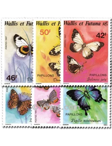 n° 353/358 - Timbre Wallis et Futuna Poste 2