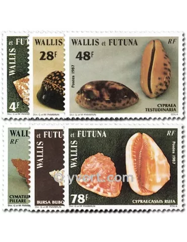 n° 360/365 - Timbre Wallis et Futuna Poste 2