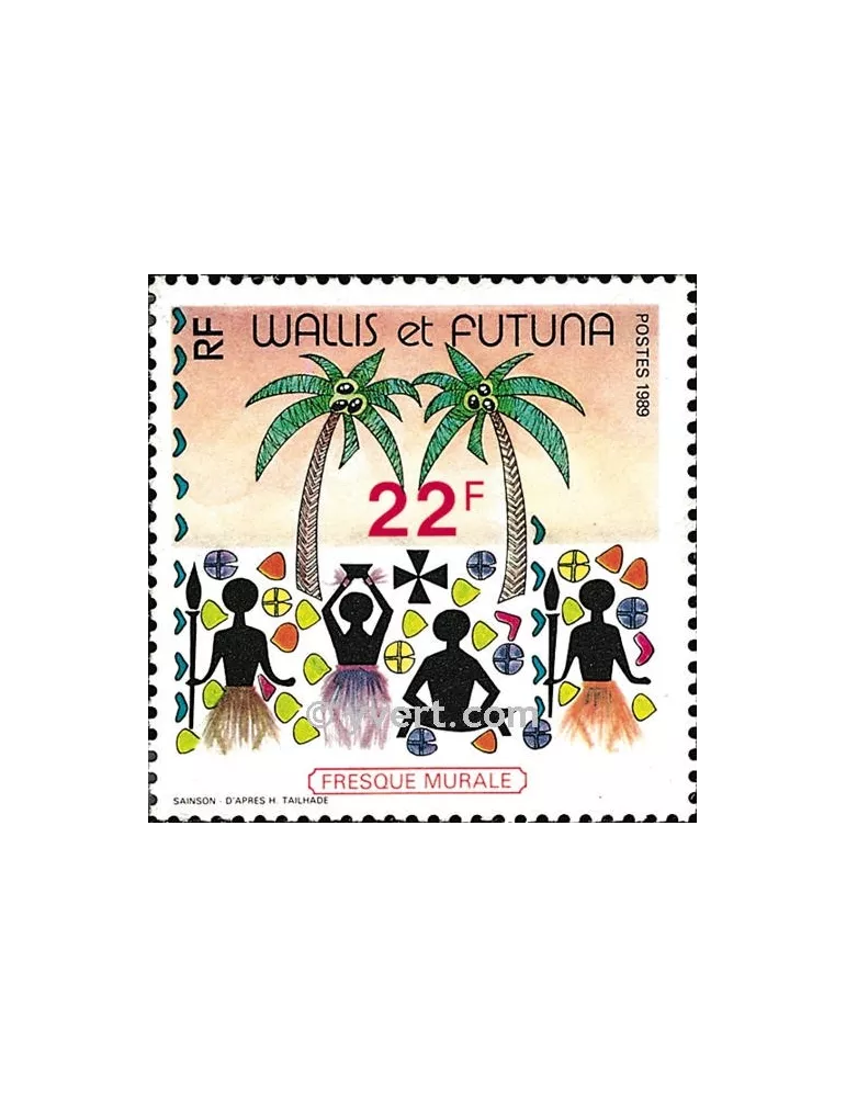 n° 388 - Timbre Wallis et Futuna Poste