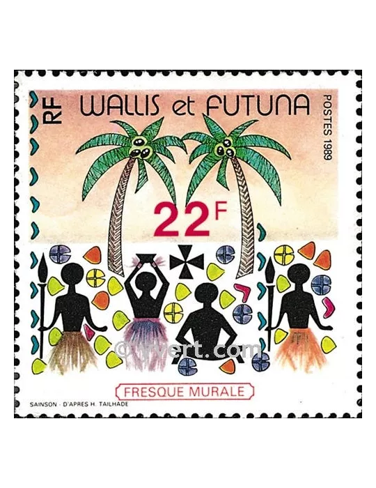 n° 388 - Timbre Wallis et Futuna Poste