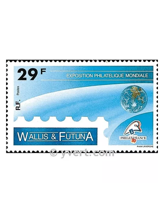 n° 389 - Timbre Wallis et Futuna Poste