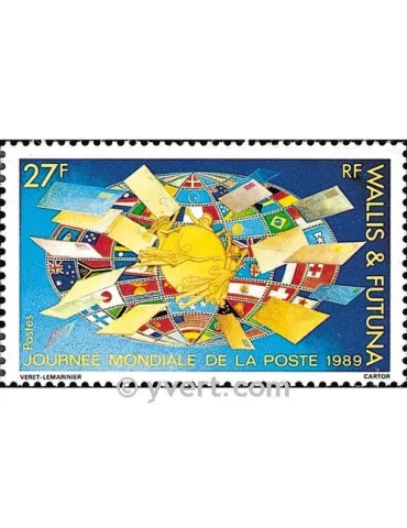 n° 391 - Timbre Wallis et Futuna Poste 2