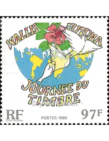 n° 403 - Timbre Wallis et Futuna Poste 2
