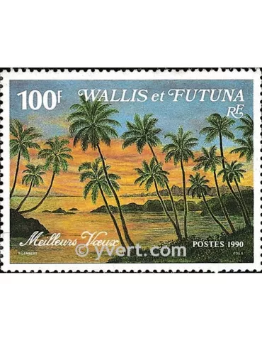 n° 404A - Timbre Wallis et Futuna Poste 2