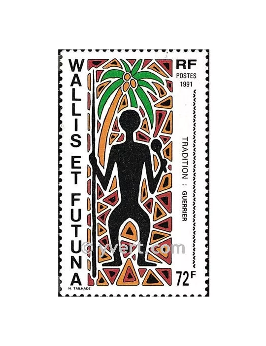 n° 406 - Timbre Wallis et Futuna Poste