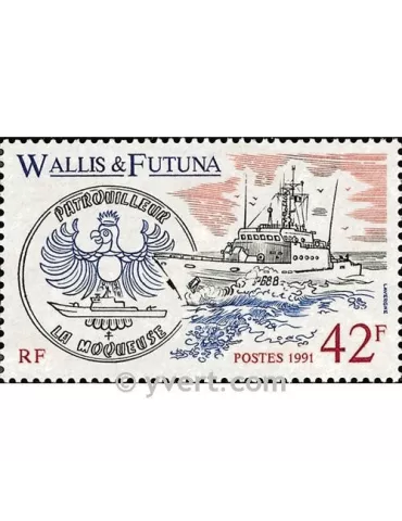 n° 408 - Timbre Wallis et Futuna Poste 2