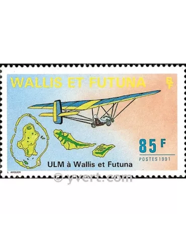 n° 410 - Timbre Wallis et Futuna Poste 2