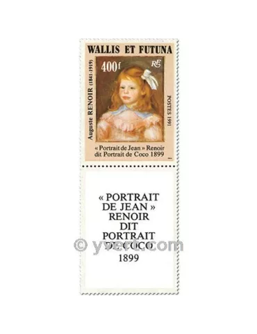n° 412A - Timbre Wallis et Futuna Poste 2