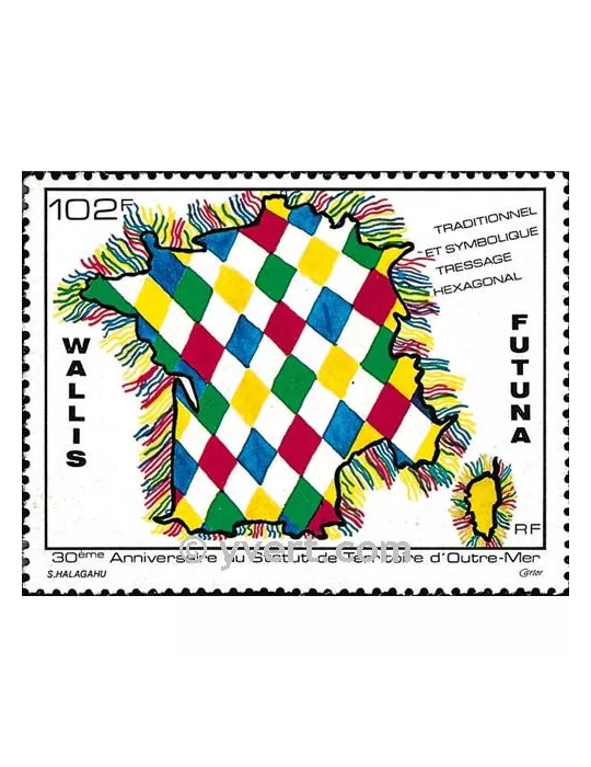 n° 414 - Timbre Wallis et Futuna Poste