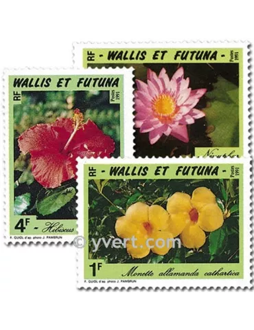 n° 420/422 - Timbre Wallis et Futuna Poste 2