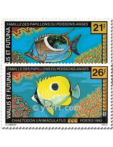 n° 430/431 - Timbre Wallis et Futuna Poste 2