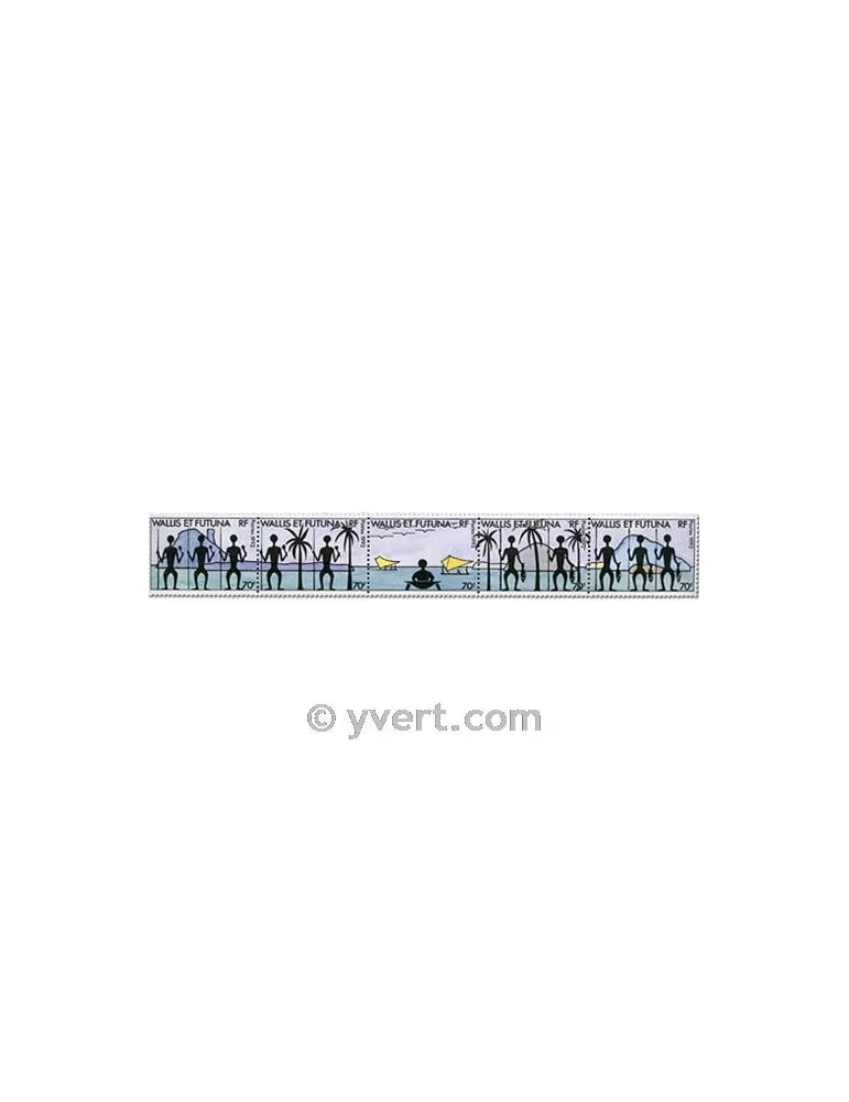 n° 436A - Timbre Wallis et Futuna Poste