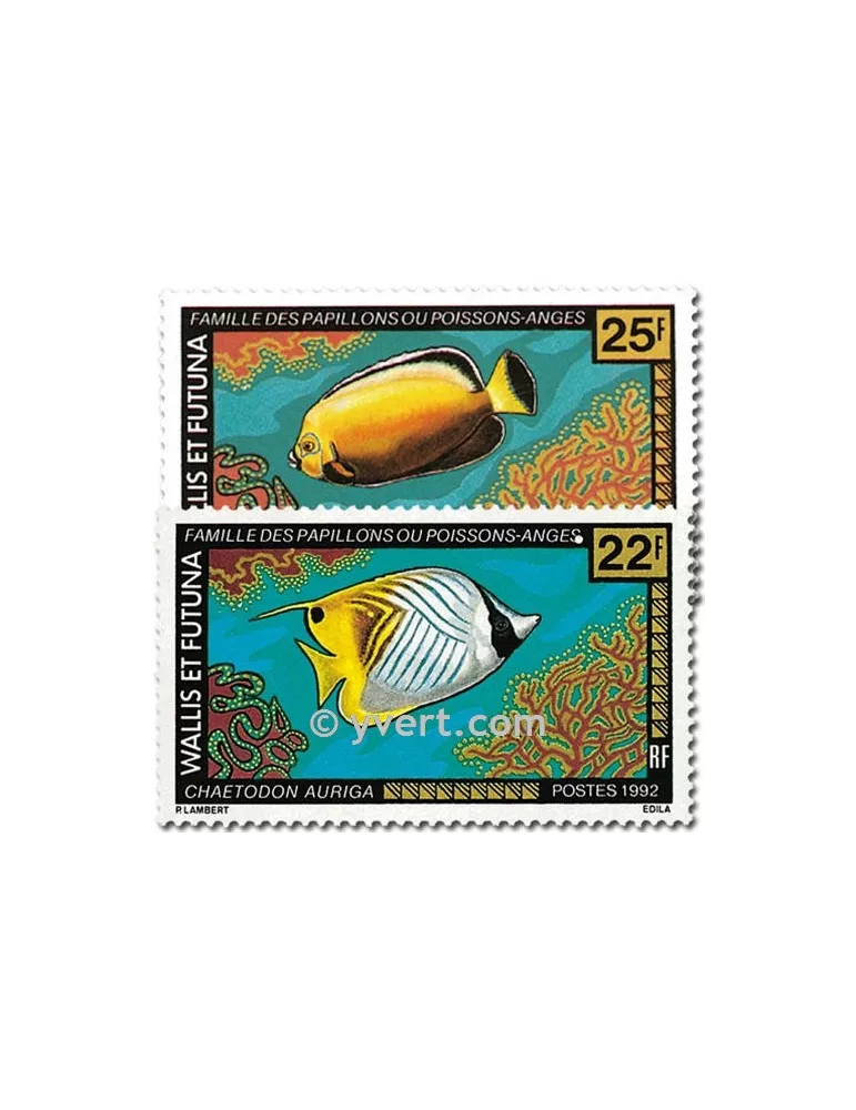 n° 437/438 - Timbre Wallis et Futuna Poste