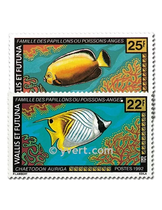 n° 437/438 - Timbre Wallis et Futuna Poste