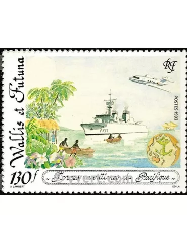 n° 444 - Timbre Wallis et Futuna Poste 2