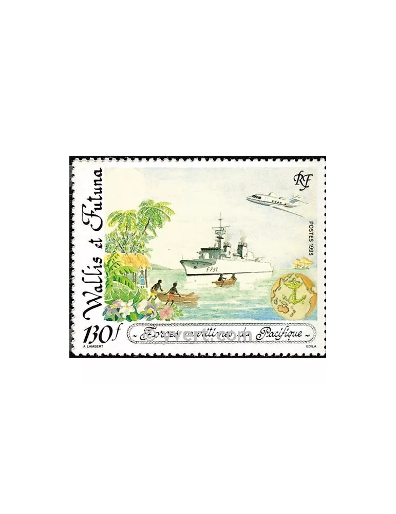 n° 444 - Timbre Wallis et Futuna Poste