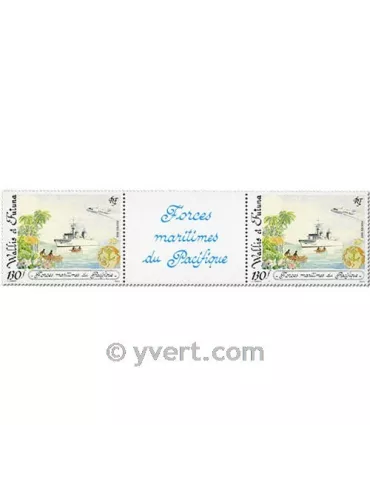 n° 444A - Timbre Wallis et Futuna Poste 2