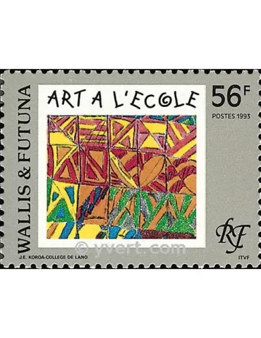 n° 445 - Timbre Wallis et Futuna Poste 2