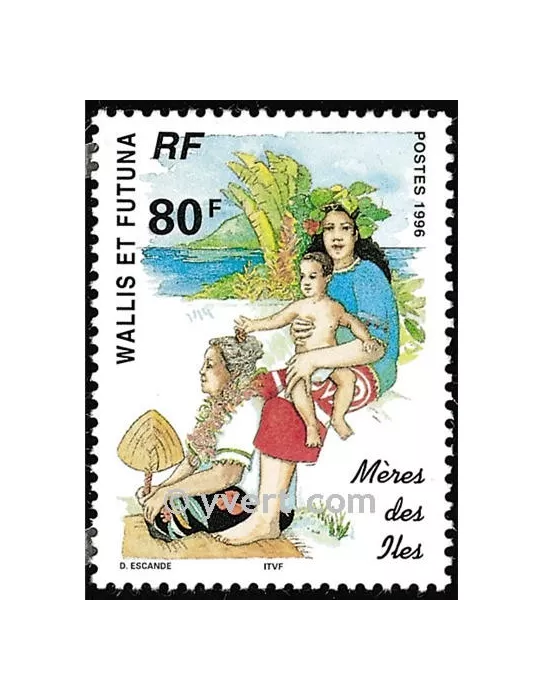 n° 485 - Timbre Wallis et Futuna Poste