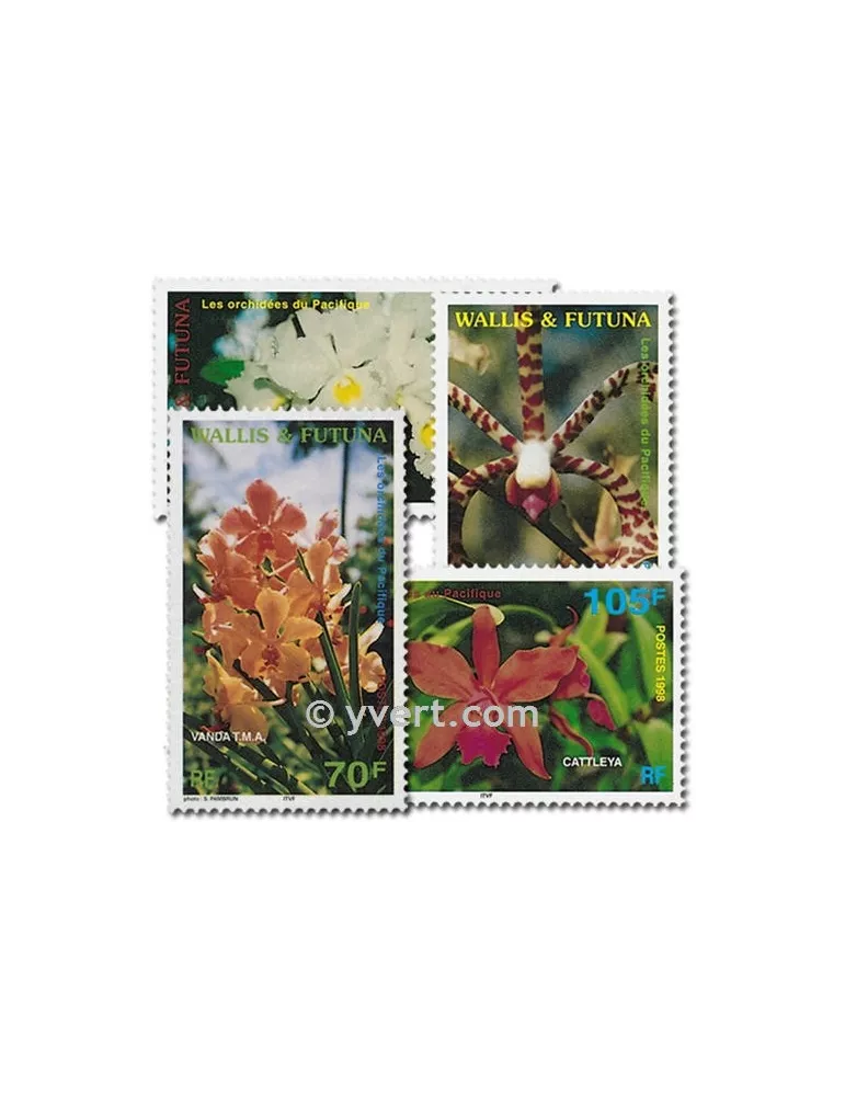 n° 513/516 - Timbre Wallis et Futuna Poste