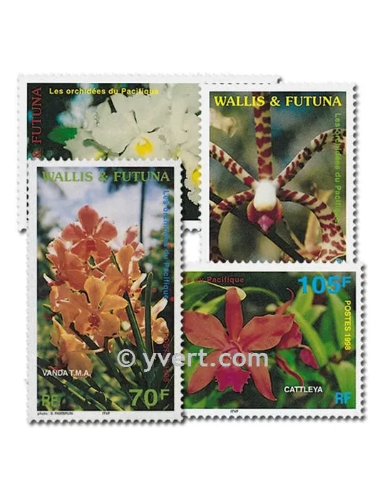 n° 513/516 - Timbre Wallis et Futuna Poste