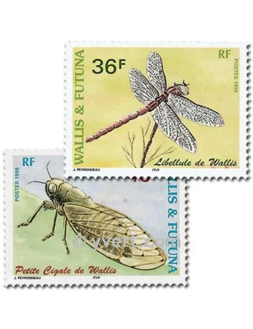 n° 521/522 - Timbre Wallis et Futuna Poste 2