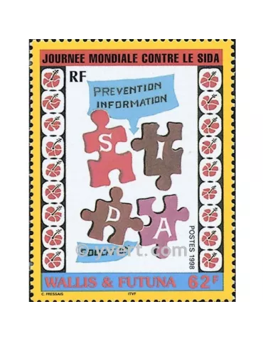 n° 528 - Timbre Wallis et Futuna Poste 2