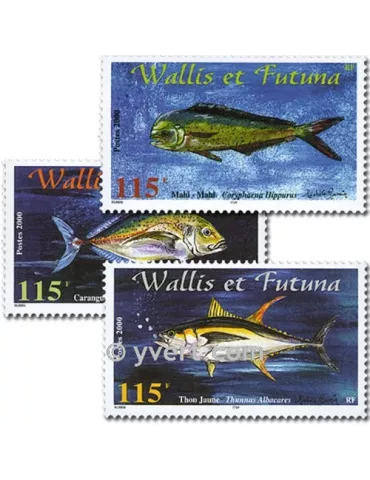 n° 543/545 - Timbre Wallis et Futuna Poste 2