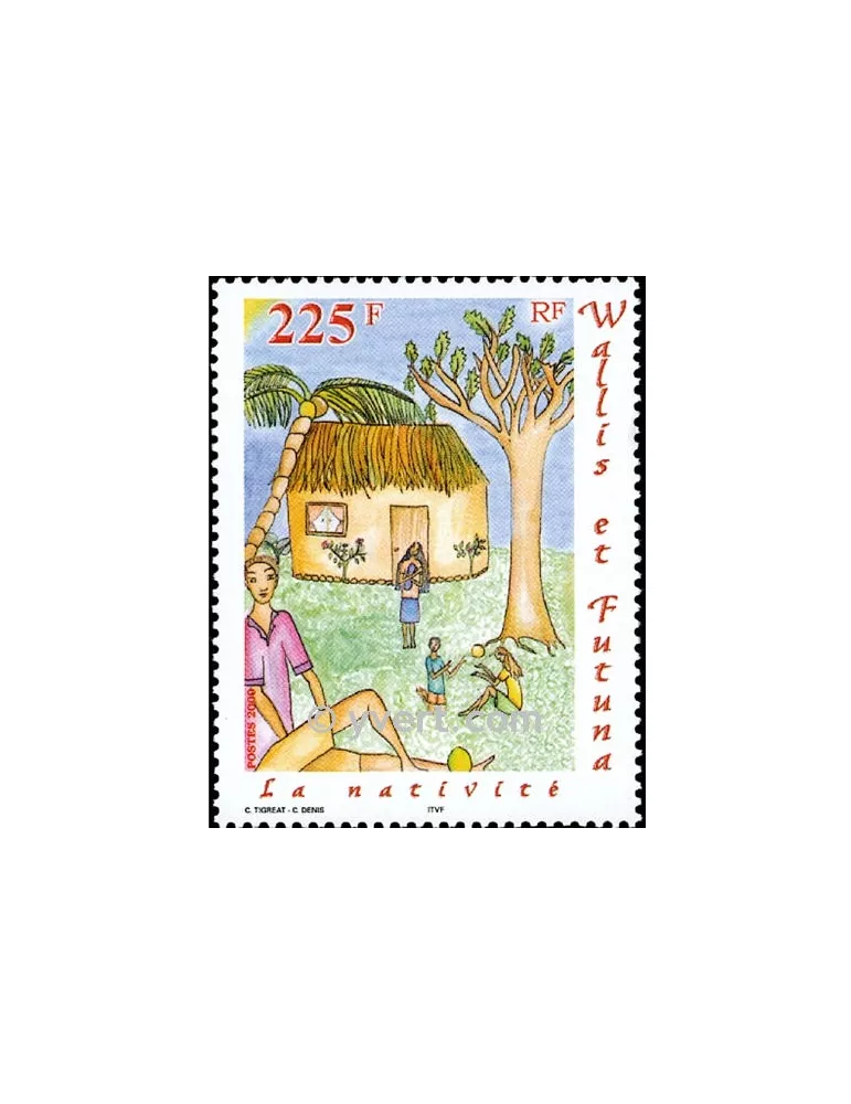 n° 547 - Timbre Wallis et Futuna Poste