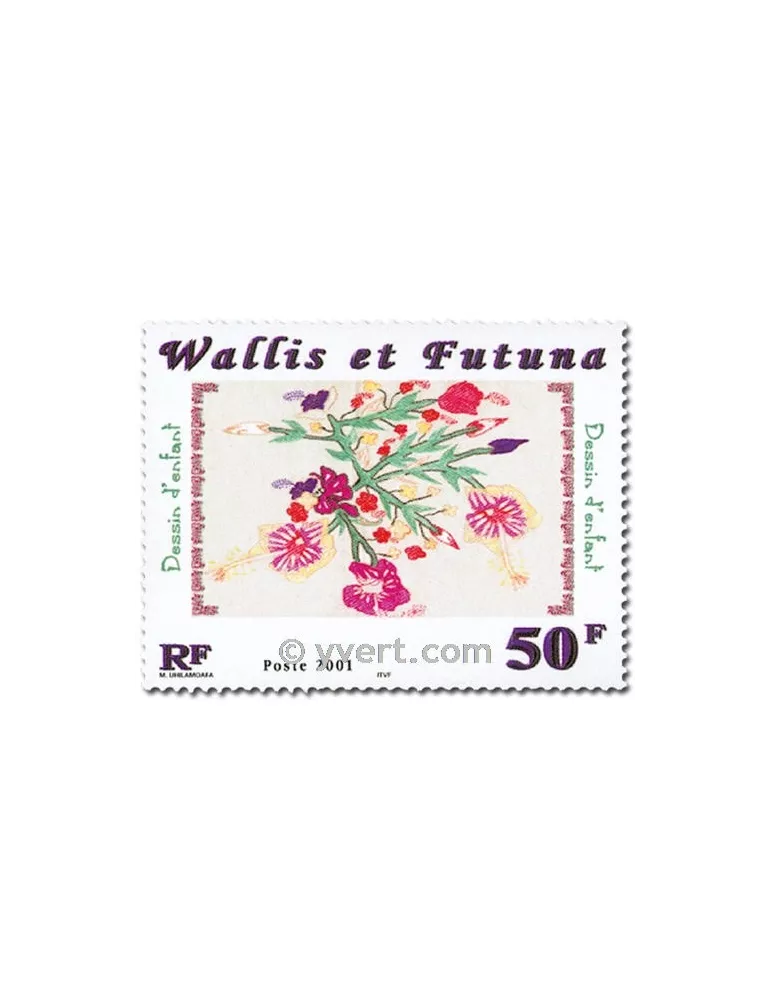 n° 550/553 - Timbre Wallis et Futuna Poste