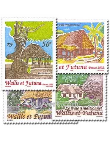 n° 571/574 - Timbre Wallis et Futuna Poste 2