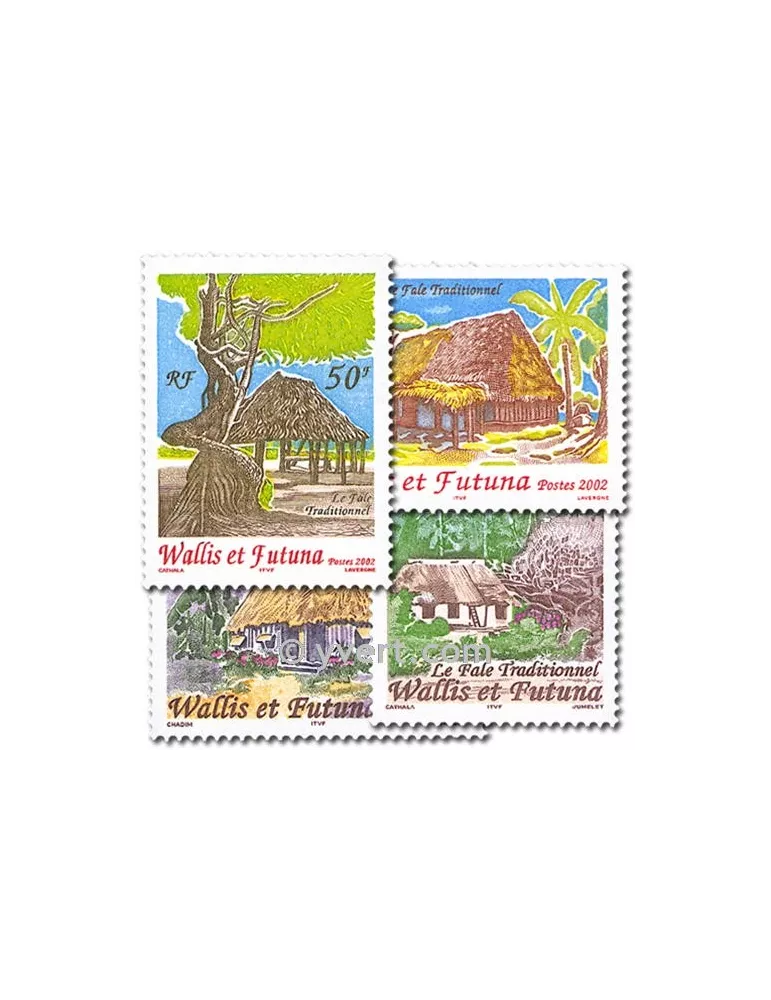n° 571/574 - Timbre Wallis et Futuna Poste